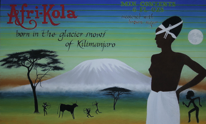 An advertisement for Afri-Kola