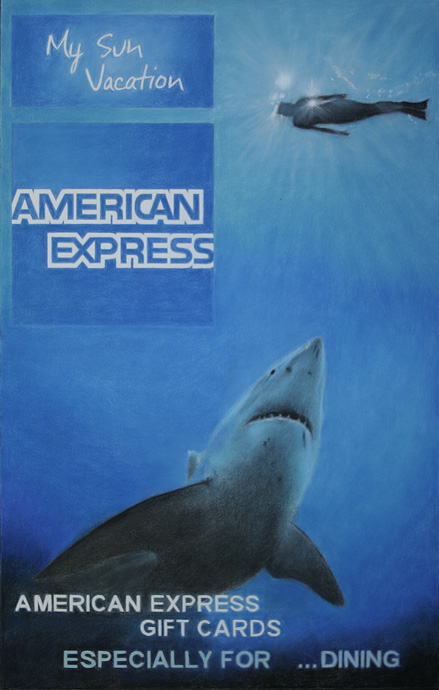 An advertisement for American Express Sun Vacations