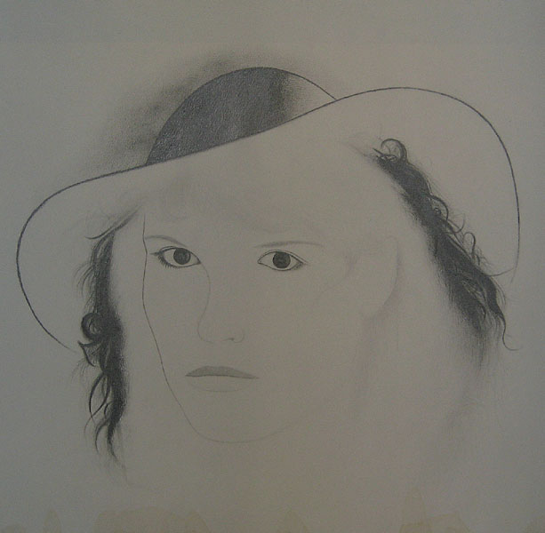 girl in a hat