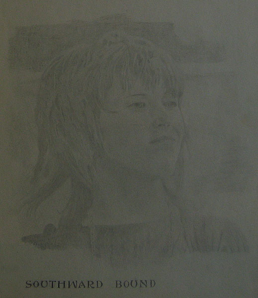 drawing of Jane Fonda