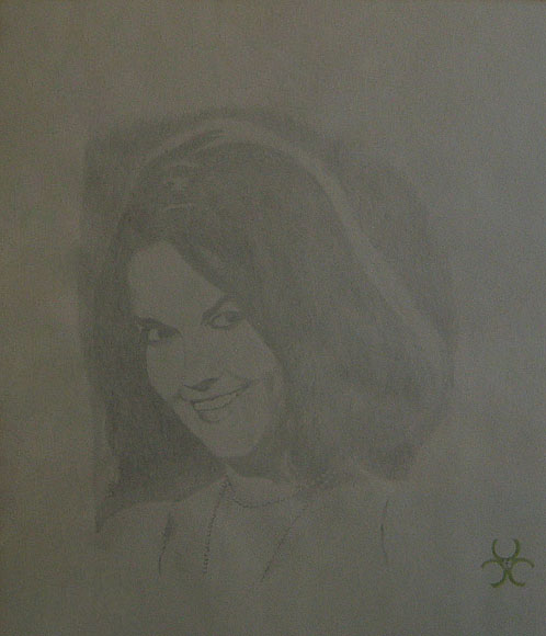 drawing of Natalie Wood