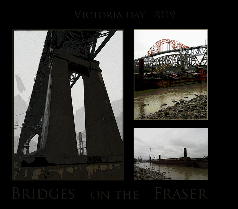 iron bridges on the fraser river