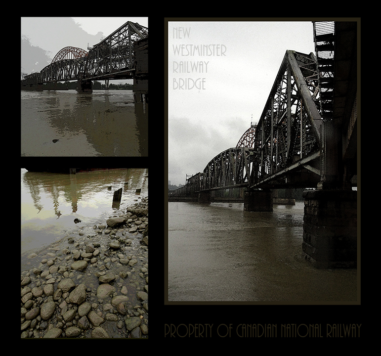 iron bridges on the fraser river