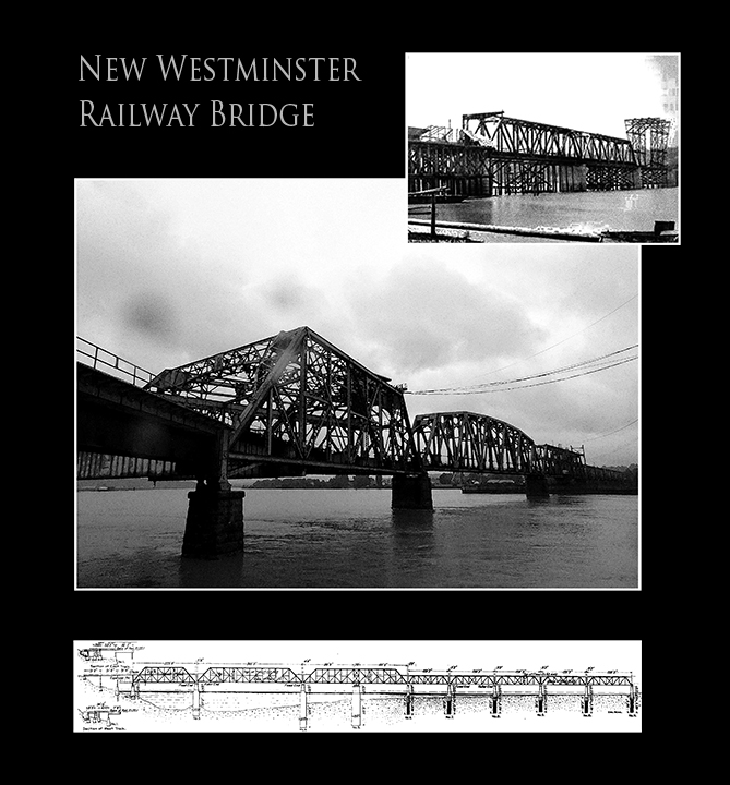 iron bridges on the fraser river