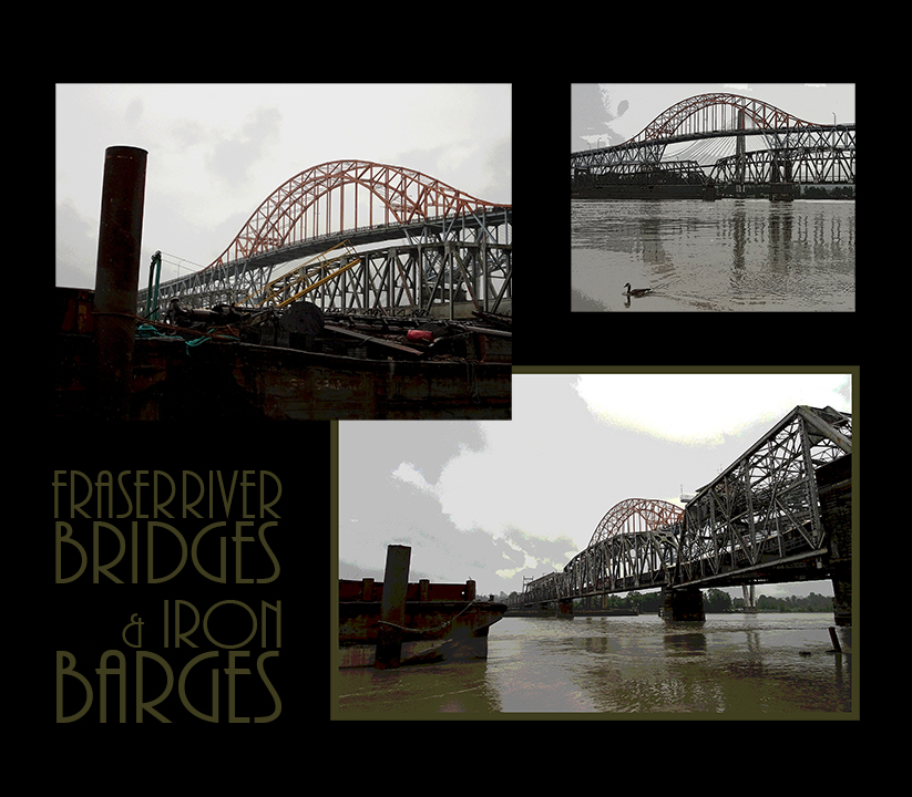 iron bridges on the fraser river