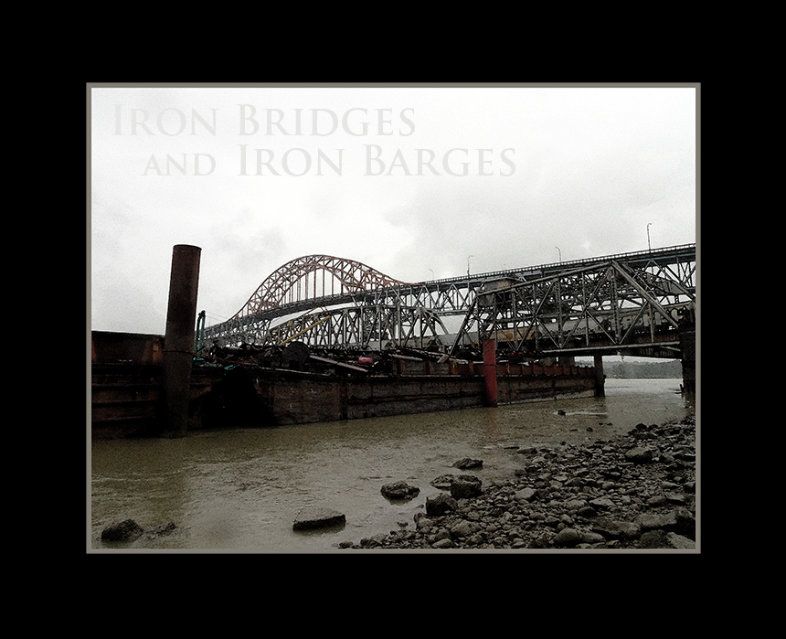 iron bridges on the fraser river