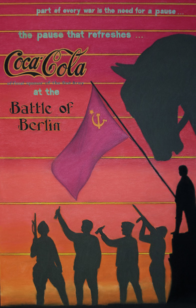 An advertisement for Coca-Cola