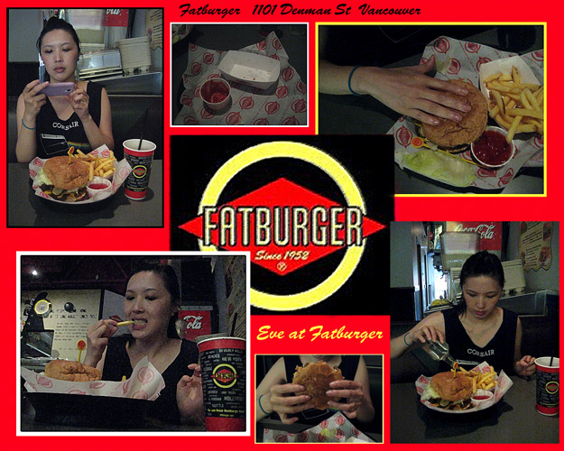 eve at fatburger on denman