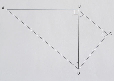 diagram 
 of two right triangles