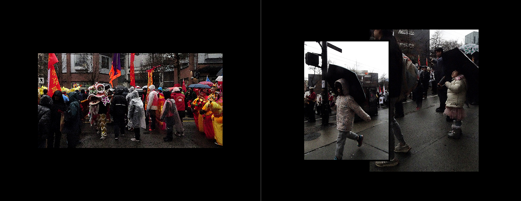 photos of the Dragon Parade Day