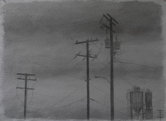 Telephone poles