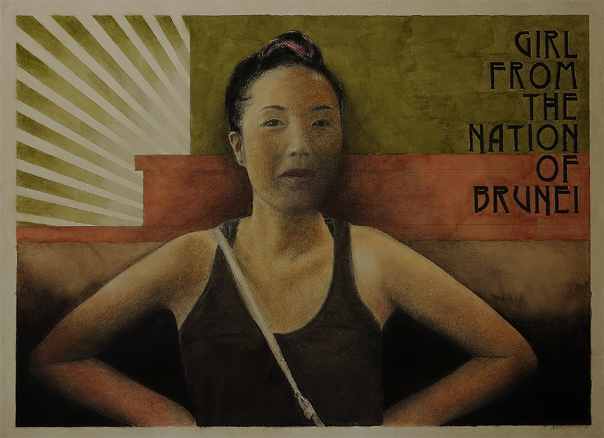 A portrait of Eve Chen