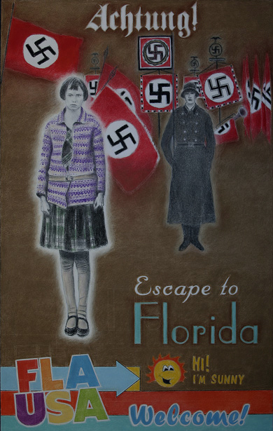 An advertisement for Florida tourism