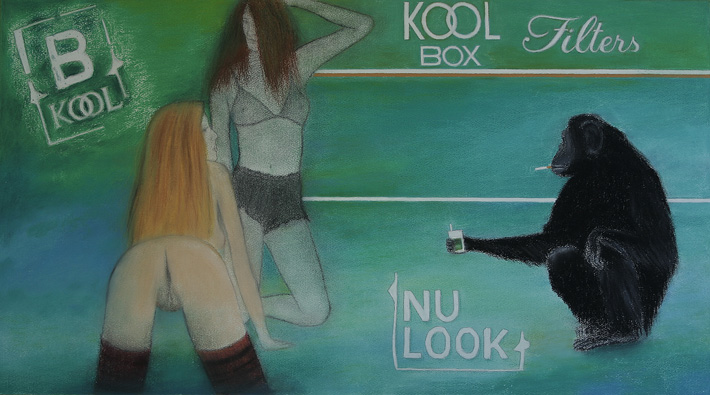 An advertisement for Kool Box cigarettes