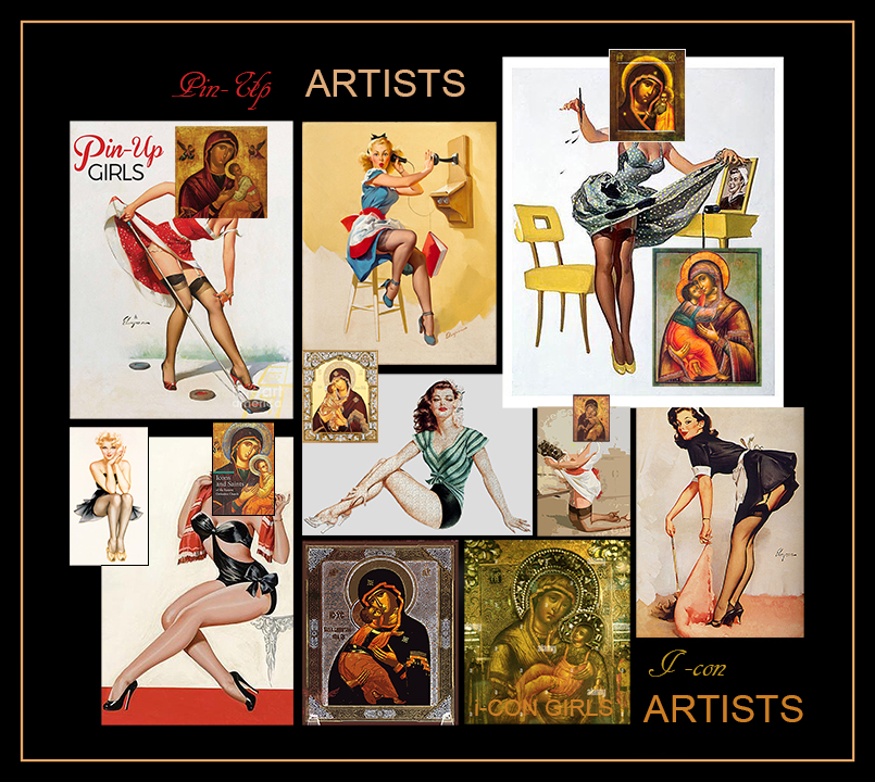 pin up & icon art