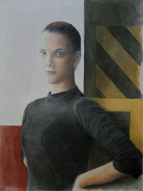 A portrait of Roula Panagiotopolous