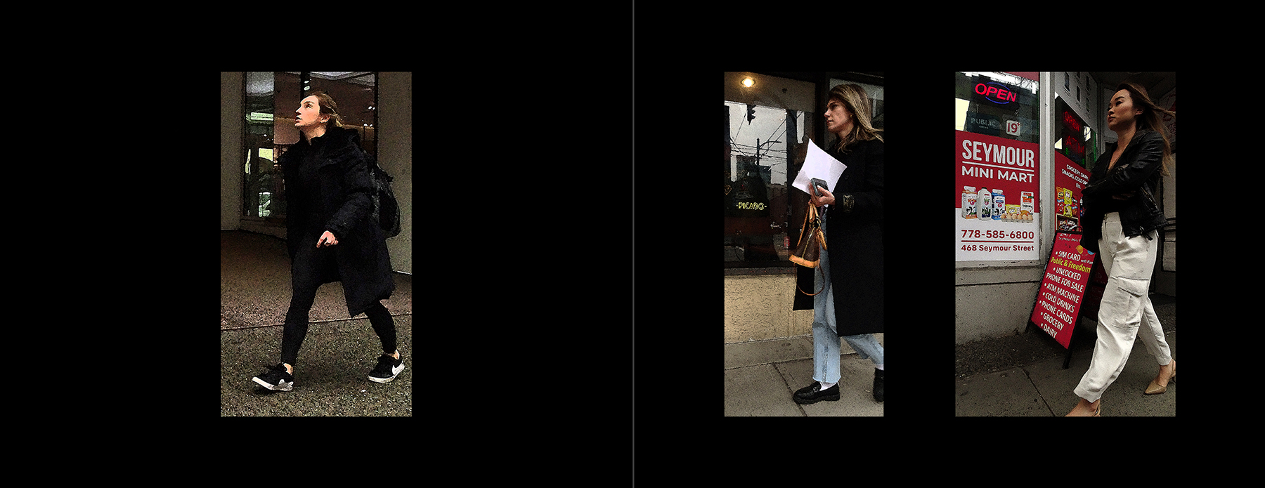 street portraits in Vancouver