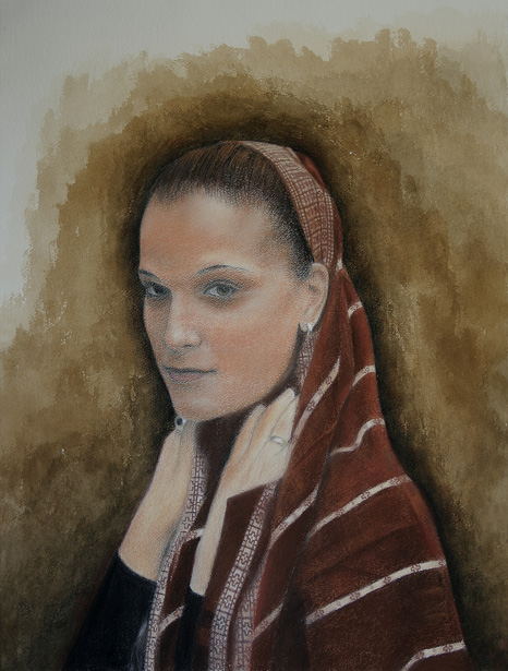 A portrait of Roula Panagiotopolous